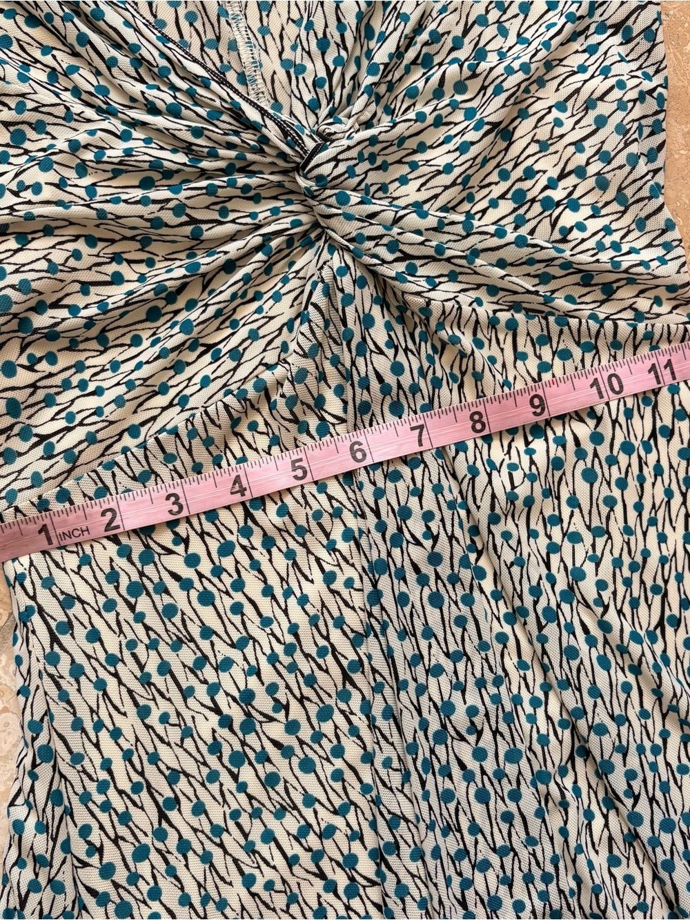 Max Studio mesh Y2K Midi Dress - Picture 7 of 8